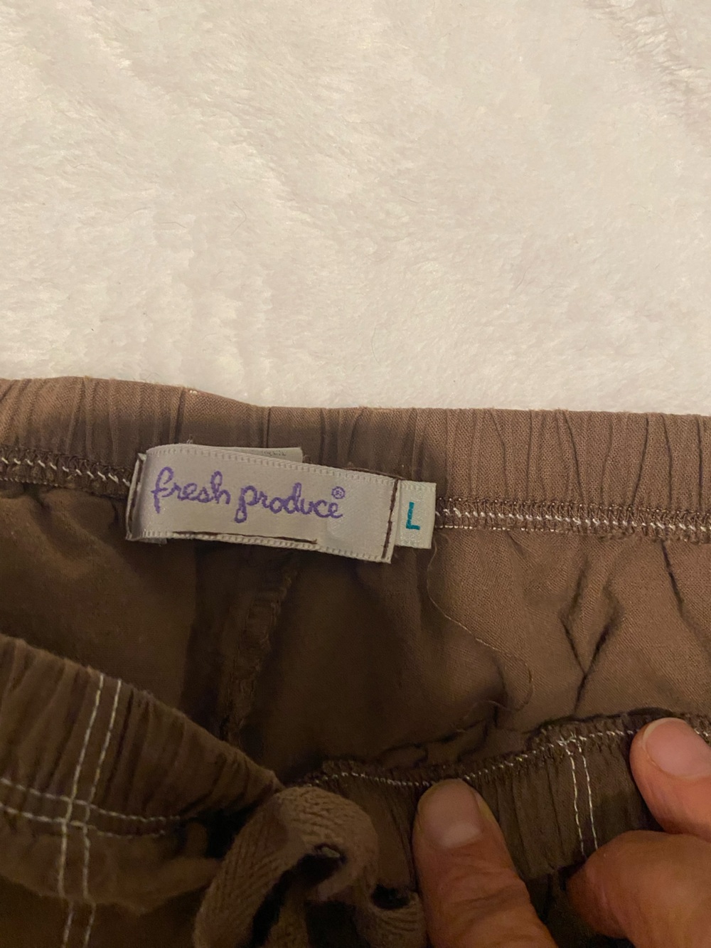fresh produce Brown capris
